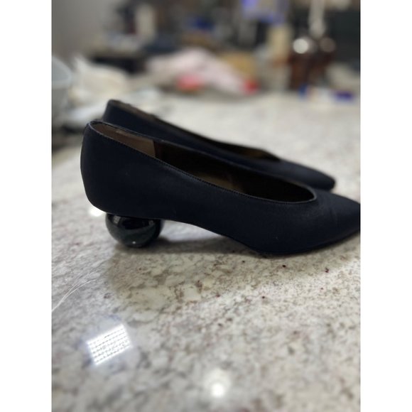 Vintage Saint Laurent Sculpted Ball Heels - Size - Picture 6 of 8